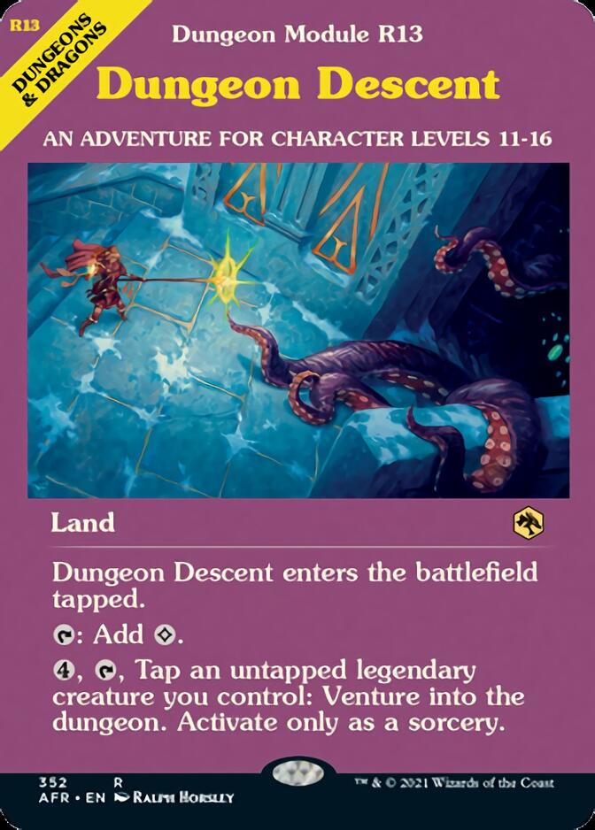 Dungeon Descent (Dungeon Module) [Dungeons & Dragons: Adventures in the Forgotten Realms] | Dragon's Lair Comics and Fantasy Houston TX