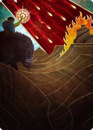 Stone Rain Art Card [Strixhaven: School of Mages Art Series] | Dragon's Lair Comics and Fantasy Houston TX