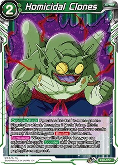Homicidal Clones (EB1-37) [Battle Evolution Booster] | Dragon's Lair Comics and Fantasy Houston TX