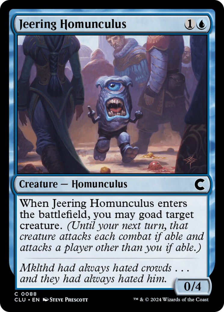 Jeering Homunculus [Ravnica: Clue Edition] | Dragon's Lair Comics and Fantasy Houston TX