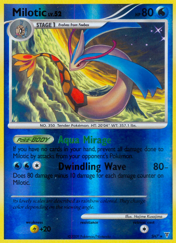 Milotic (SH7) [Platinum: Supreme Victors] | Dragon's Lair Comics and Fantasy Houston TX