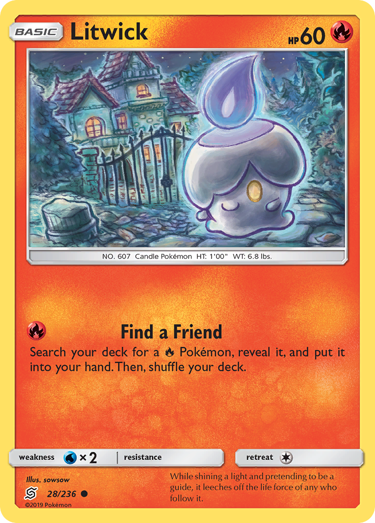 Litwick (28/236) [Sun & Moon: Unified Minds] | Dragon's Lair Comics and Fantasy Houston TX