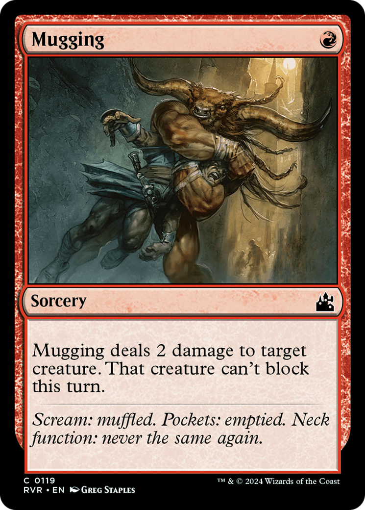 Mugging [Ravnica Remastered] | Dragon's Lair Comics and Fantasy Houston TX