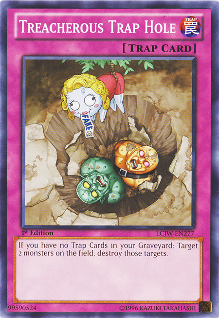 Treacherous Trap Hole [LCJW-EN277] Common | Dragon's Lair Comics and Fantasy Houston TX