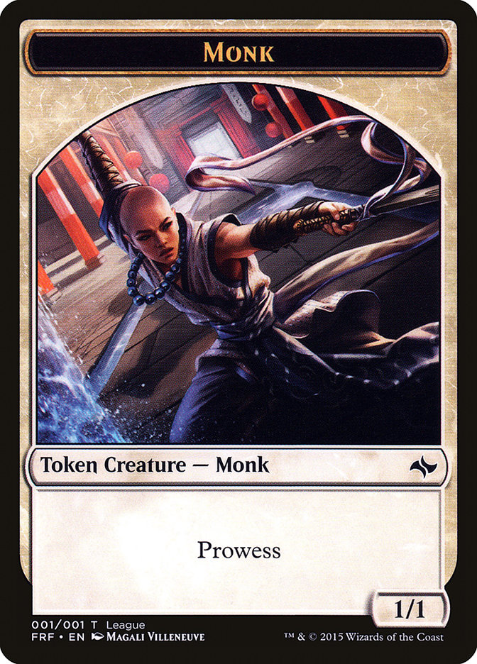Monk Token [League Tokens 2015] | Dragon's Lair Comics and Fantasy Houston TX