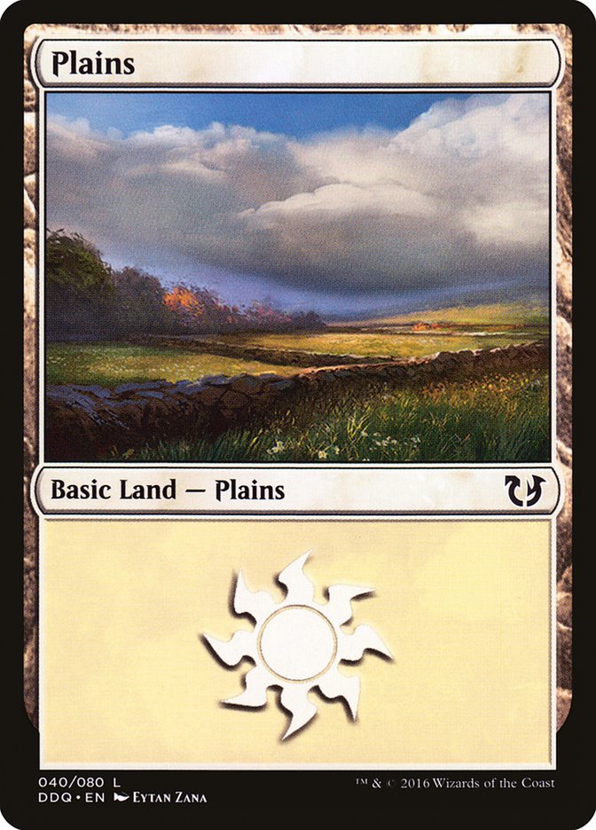 Plains (40) [Duel Decks: Blessed vs. Cursed] | Dragon's Lair Comics and Fantasy Houston TX
