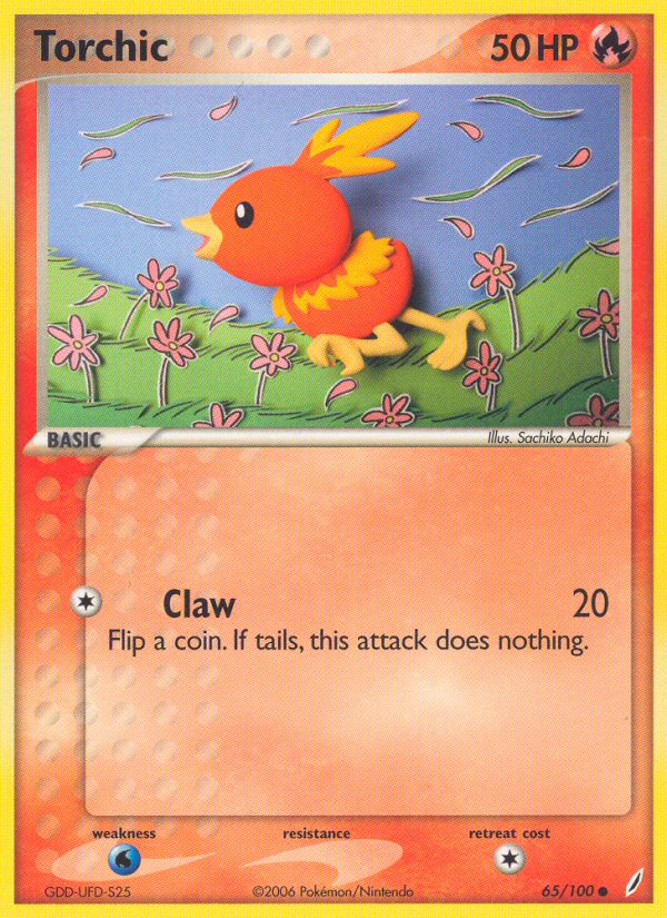 Torchic (65/100) [EX: Crystal Guardians] | Dragon's Lair Comics and Fantasy Houston TX