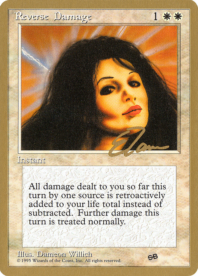Reverse Damage (Eric Tam) (SB) [Pro Tour Collector Set] | Dragon's Lair Comics and Fantasy Houston TX