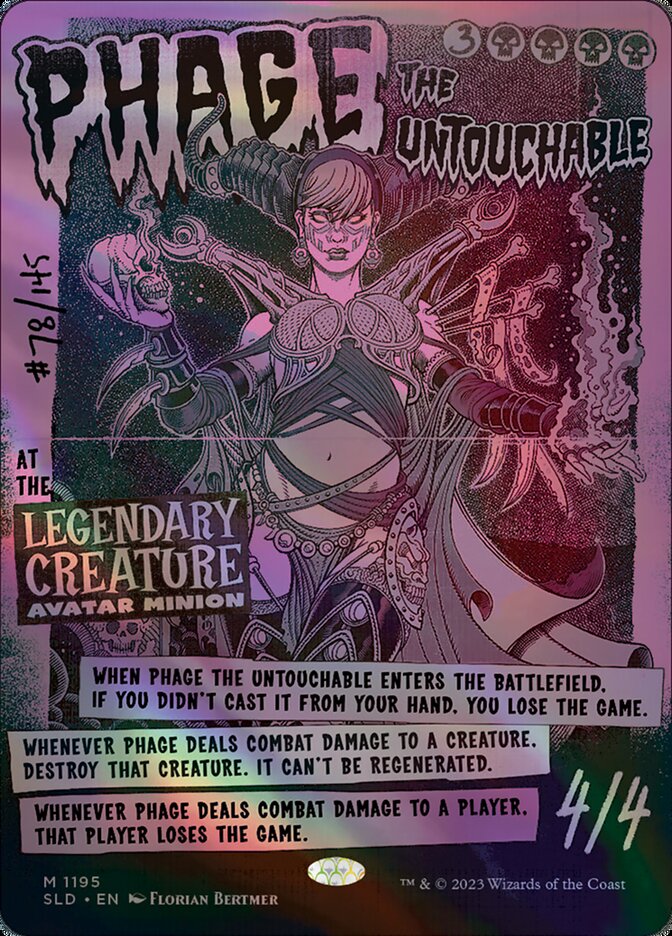 Phage the Untouchable [Secret Lair Drop Series] | Dragon's Lair Comics and Fantasy Houston TX