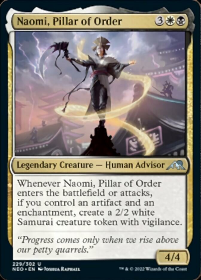 Naomi, Pillar of Order [Kamigawa: Neon Dynasty] | Dragon's Lair Comics and Fantasy Houston TX
