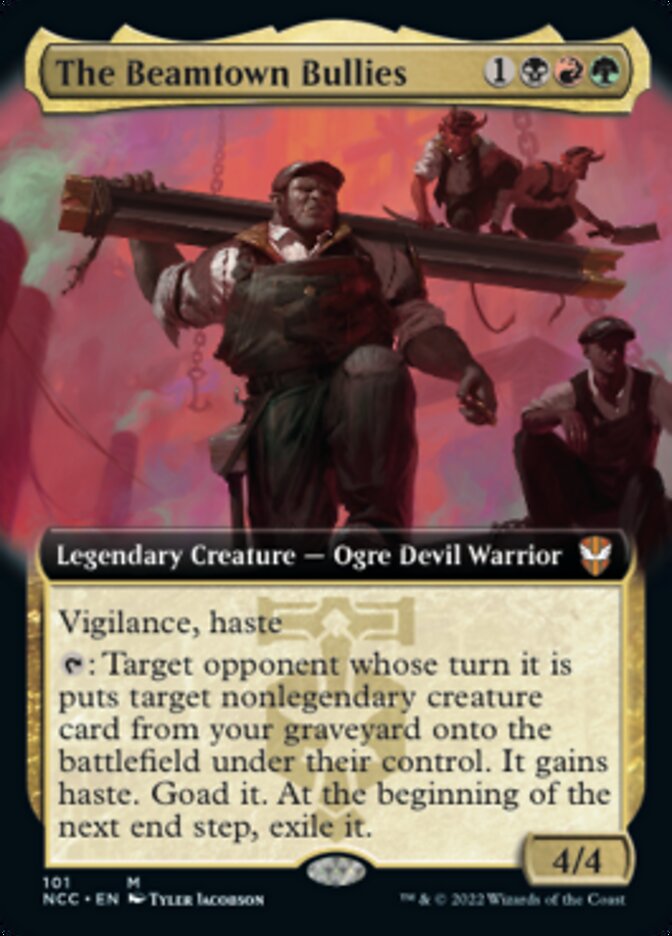 The Beamtown Bullies (Extended Art) [Streets of New Capenna Commander] | Dragon's Lair Comics and Fantasy Houston TX