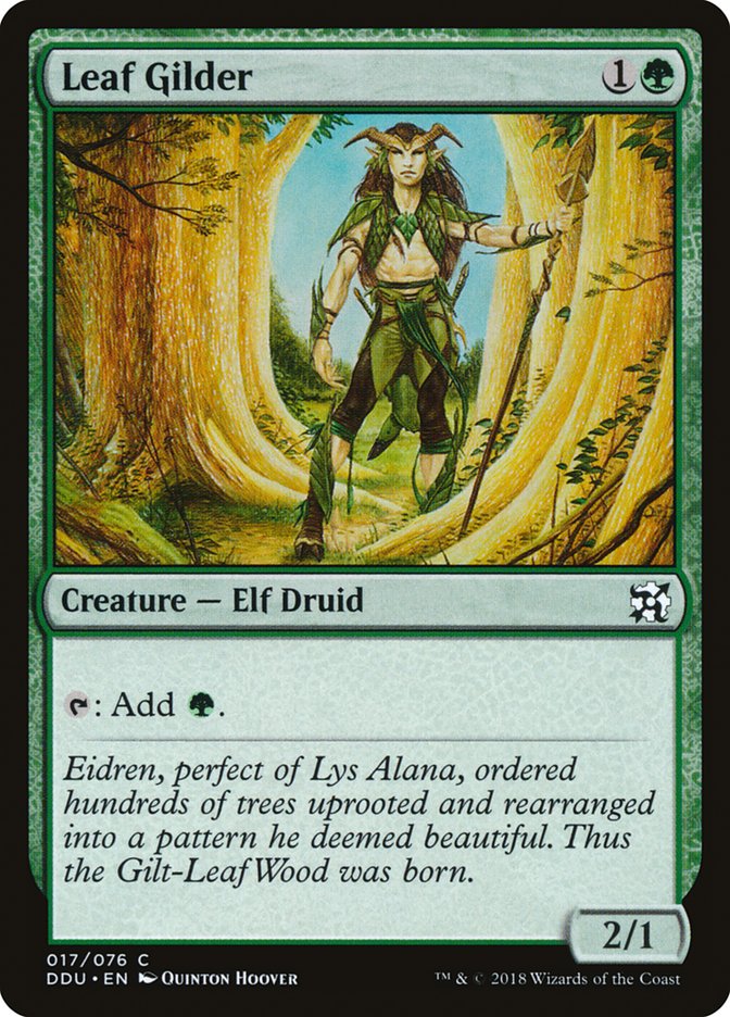 Leaf Gilder [Duel Decks: Elves vs. Inventors] | Dragon's Lair Comics and Fantasy Houston TX