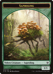 Saproling (016) // Spirit (006) Double-Sided Token [Commander 2016 Tokens] | Dragon's Lair Comics and Fantasy Houston TX
