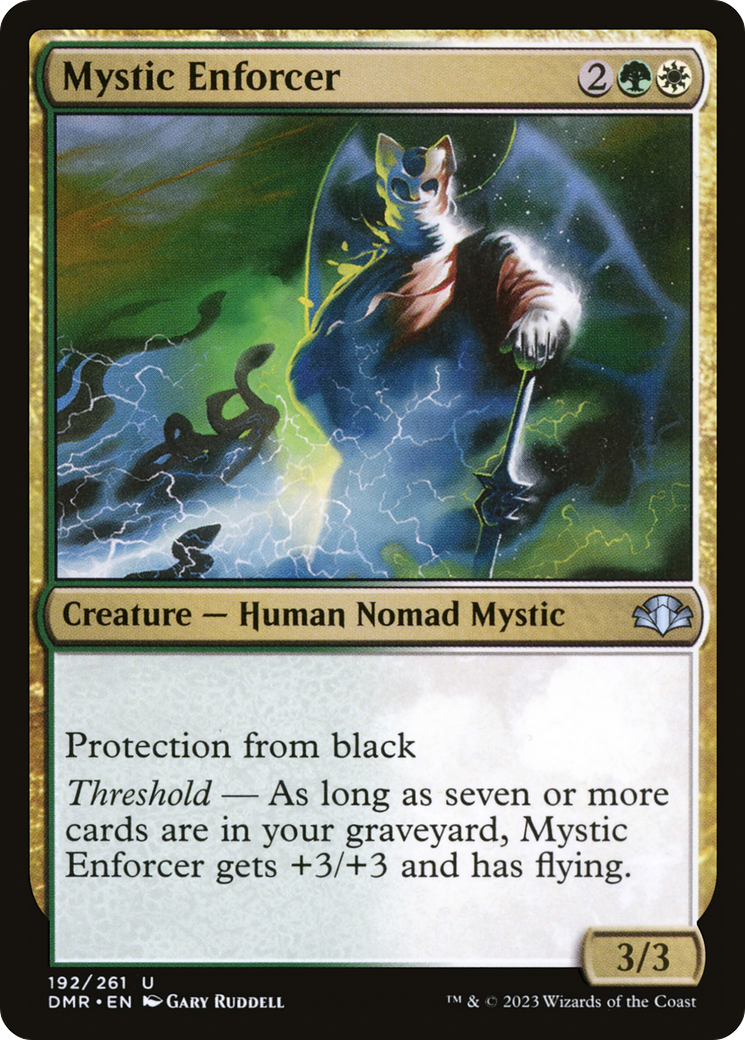 Mystic Enforcer [Dominaria Remastered] | Dragon's Lair Comics and Fantasy Houston TX