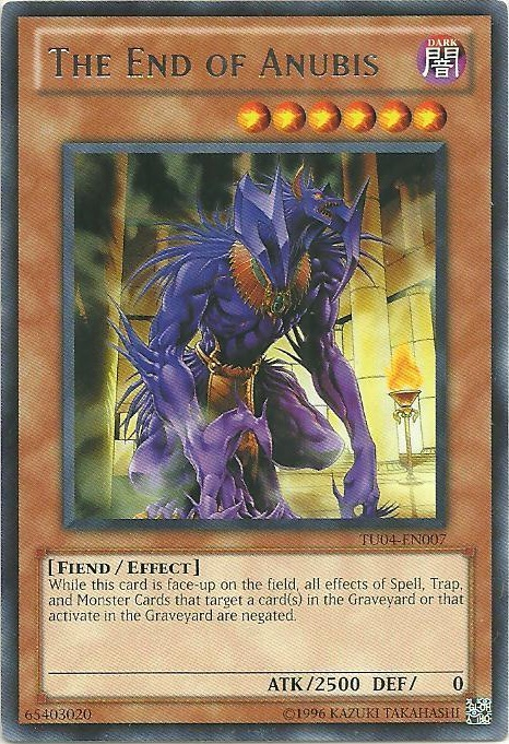 The End of Anubis [TU04-EN007] Rare | Dragon's Lair Comics and Fantasy Houston TX