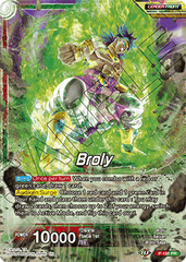 Broly // Broly, Surge of Brutality (Gold Stamped) (P-181) [Mythic Booster] | Dragon's Lair Comics and Fantasy Houston TX
