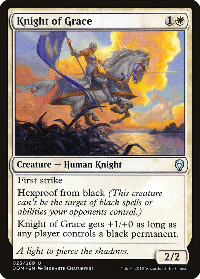 Knight of Grace [Dominaria] | Dragon's Lair Comics and Fantasy Houston TX