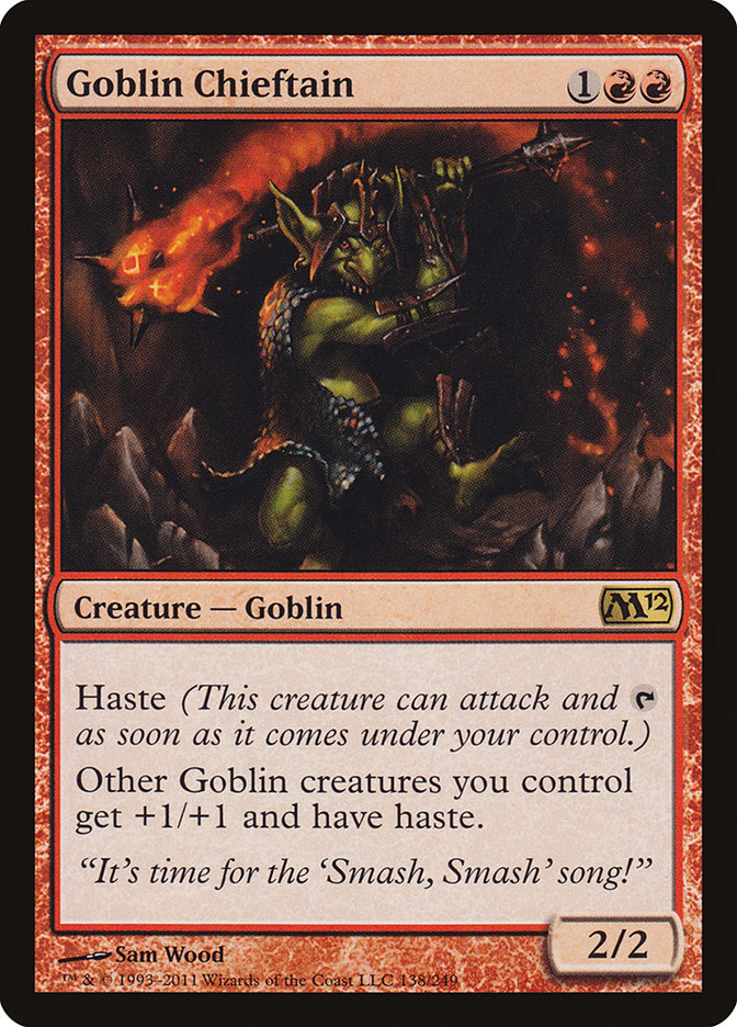 Goblin Chieftain [Magic 2012] | Dragon's Lair Comics and Fantasy Houston TX