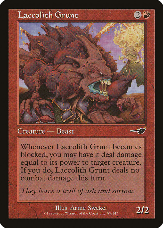 Laccolith Grunt [Nemesis] | Dragon's Lair Comics and Fantasy Houston TX