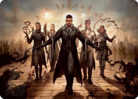 Silverquill Command Art Card [Strixhaven: School of Mages Art Series] | Dragon's Lair Comics and Fantasy Houston TX