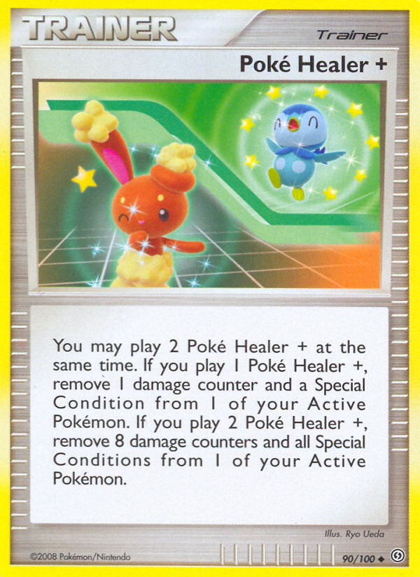 Poke Healer + (90/100) [Diamond & Pearl: Stormfront] | Dragon's Lair Comics and Fantasy Houston TX