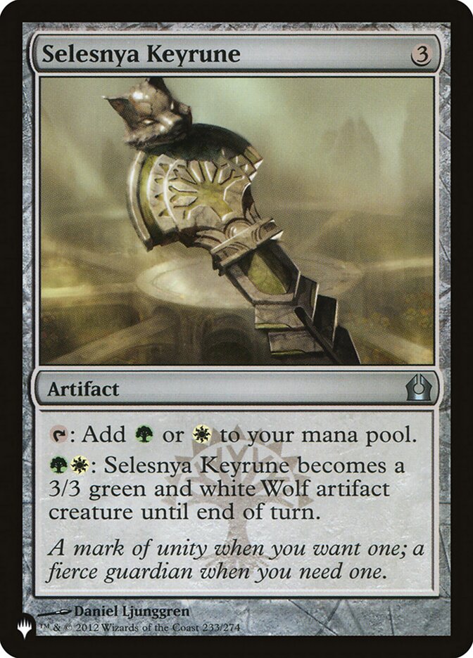 Selesnya Keyrune [The List] | Dragon's Lair Comics and Fantasy Houston TX