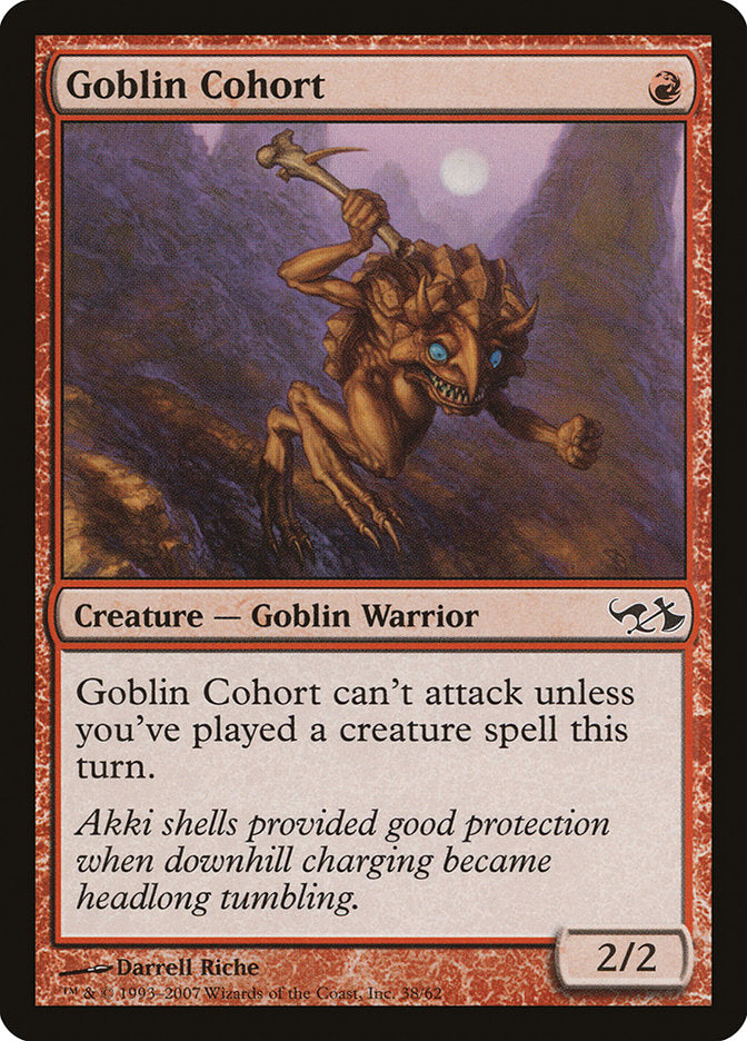 Goblin Cohort [Duel Decks: Elves vs. Goblins] | Dragon's Lair Comics and Fantasy Houston TX