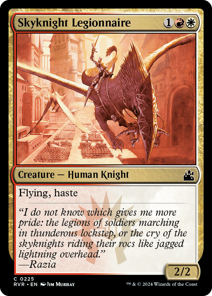 Skyknight Legionnaire [Ravnica Remastered] | Dragon's Lair Comics and Fantasy Houston TX