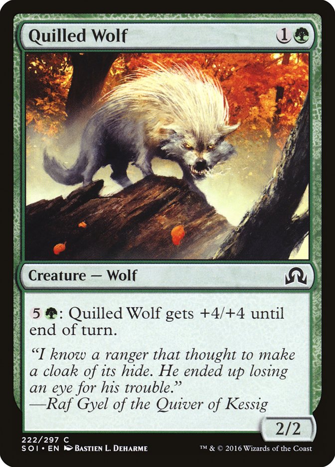 Quilled Wolf [Shadows over Innistrad] | Dragon's Lair Comics and Fantasy Houston TX