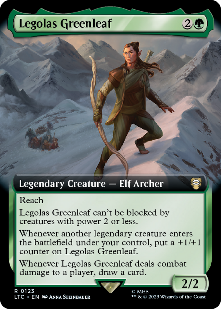 Legolas Greenleaf (Extended Art) [The Lord of the Rings: Tales of Middle-Earth Commander] | Dragon's Lair Comics and Fantasy Houston TX