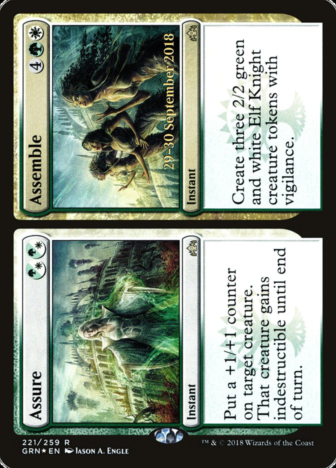 Assure // Assemble [Guilds of Ravnica Prerelease Promos] | Dragon's Lair Comics and Fantasy Houston TX