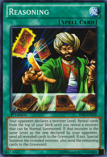 Reasoning [BP02-EN139] Mosaic Rare | Dragon's Lair Comics and Fantasy Houston TX