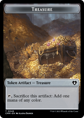 Treasure // Ogre Double-Sided Token [Commander Masters Tokens] | Dragon's Lair Comics and Fantasy Houston TX