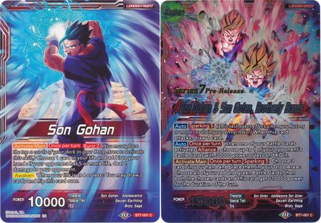 Son Gohan // Son Gohan & Son Goten, Brotherly Bonds (BT7-001_PR) [Assault of the Saiyans Prerelease Promos] | Dragon's Lair Comics and Fantasy Houston TX