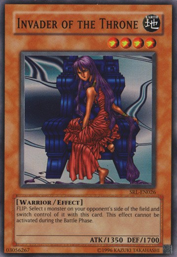 Invader of the Throne [SRL-EN026] Super Rare | Dragon's Lair Comics and Fantasy Houston TX