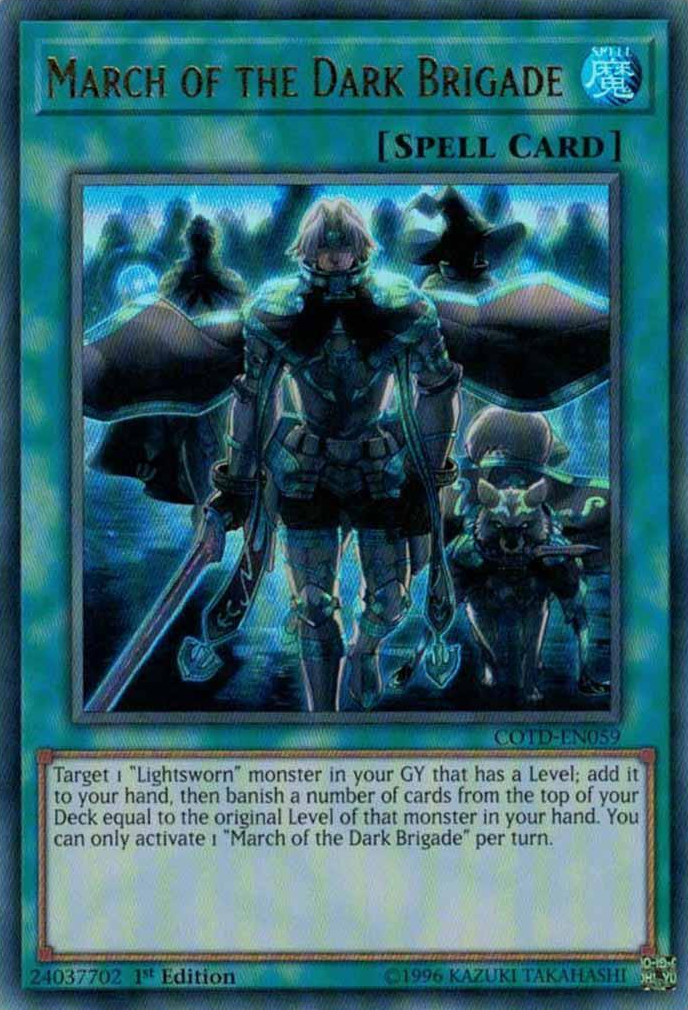 March of the Dark Brigade [COTD-EN059] Ultra Rare | Dragon's Lair Comics and Fantasy Houston TX