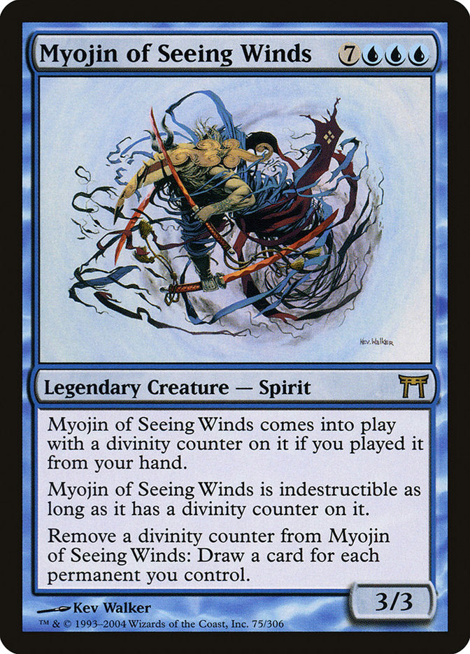 Myojin of Seeing Winds [Champions of Kamigawa] | Dragon's Lair Comics and Fantasy Houston TX