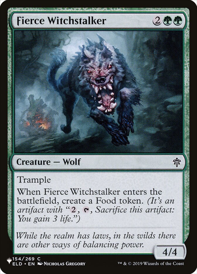 Fierce Witchstalker [The List] | Dragon's Lair Comics and Fantasy Houston TX
