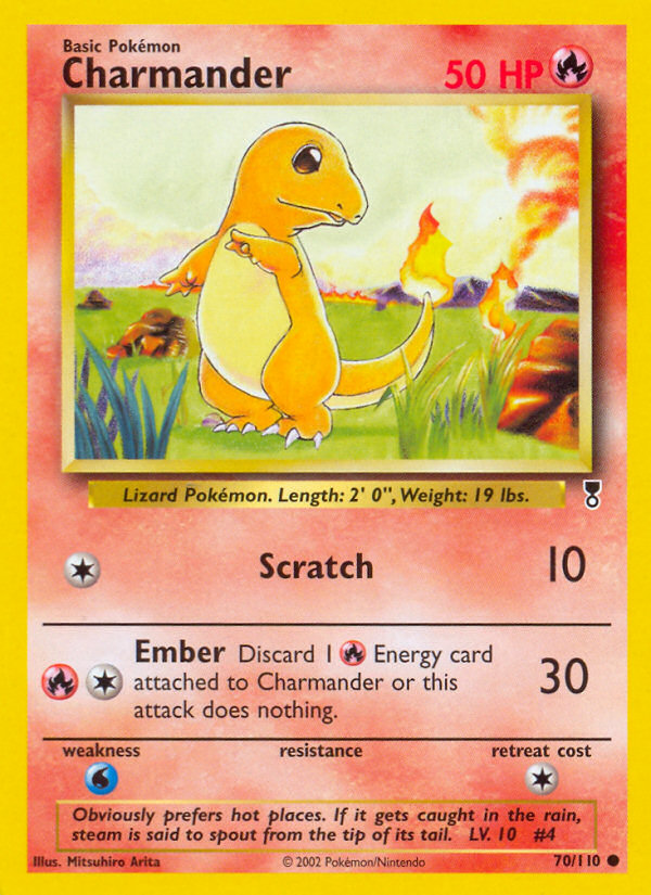 Charmander (70/110) [Legendary Collection] | Dragon's Lair Comics and Fantasy Houston TX