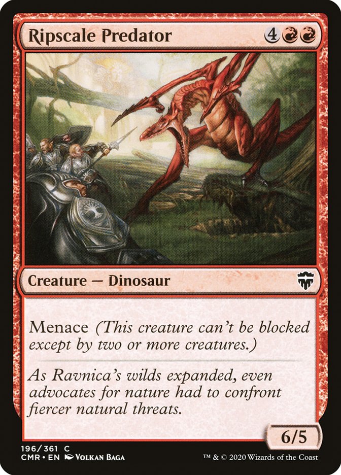 Ripscale Predator [Commander Legends] | Dragon's Lair Comics and Fantasy Houston TX