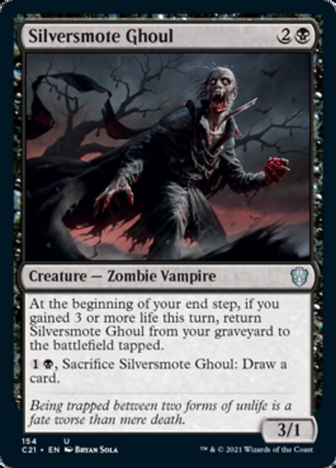 Silversmote Ghoul [Commander 2021] | Dragon's Lair Comics and Fantasy Houston TX