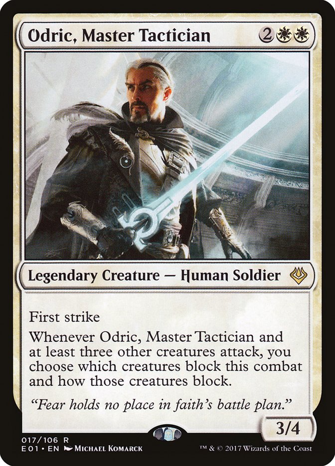 Odric, Master Tactician [Archenemy: Nicol Bolas] | Dragon's Lair Comics and Fantasy Houston TX