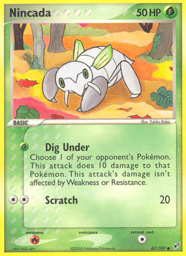 Nincada (67/107) [EX: Deoxys] | Dragon's Lair Comics and Fantasy Houston TX