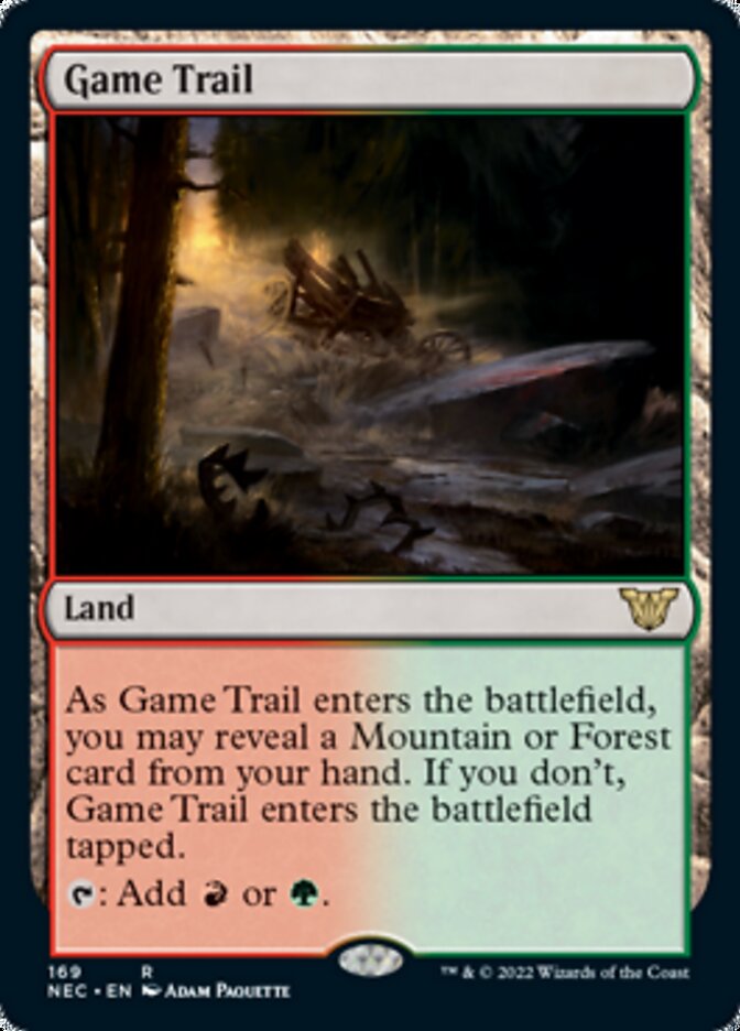 Game Trail [Kamigawa: Neon Dynasty Commander] | Dragon's Lair Comics and Fantasy Houston TX