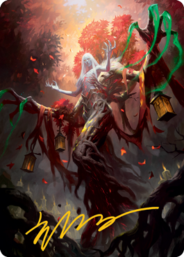 Wrenn and Seven Art Card (Gold-Stamped Signature) [Innistrad: Midnight Hunt Art Series] | Dragon's Lair Comics and Fantasy Houston TX