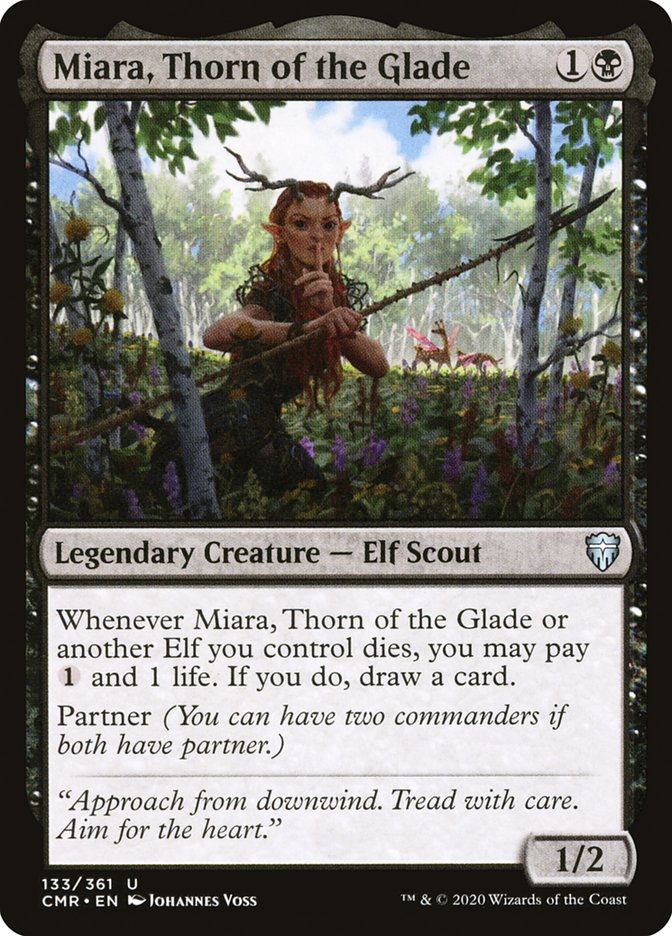 Miara, Thorn of the Glade [Commander Legends] | Dragon's Lair Comics and Fantasy Houston TX