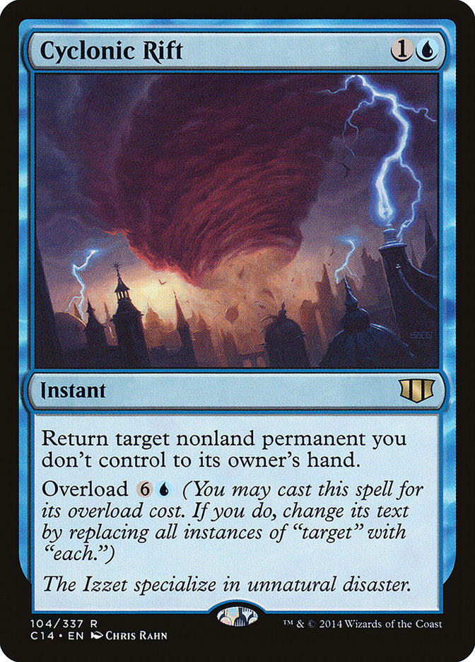 Cyclonic Rift [Commander 2014] | Dragon's Lair Comics and Fantasy Houston TX
