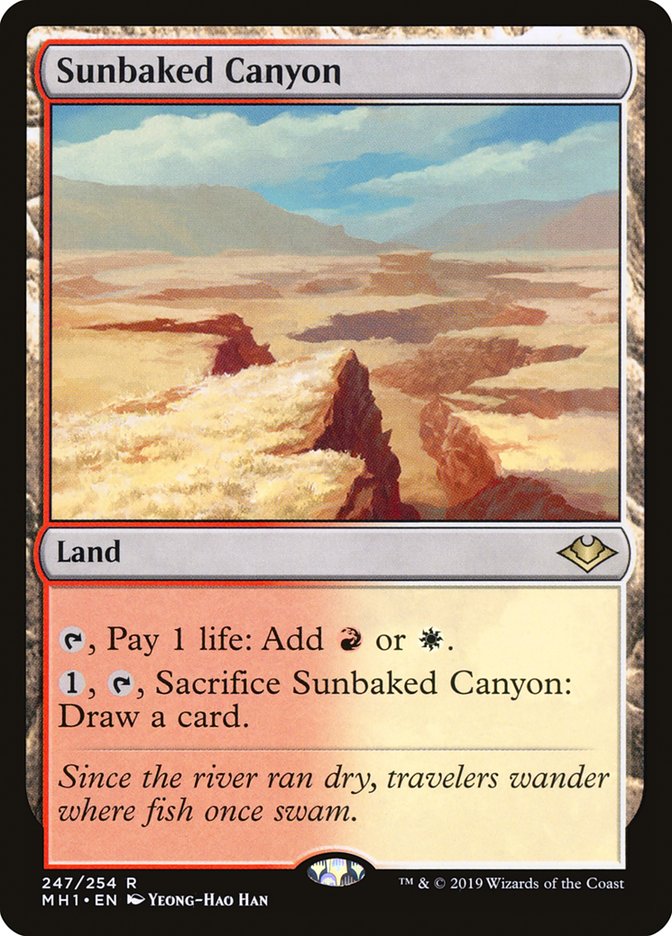Sunbaked Canyon [Modern Horizons] | Dragon's Lair Comics and Fantasy Houston TX