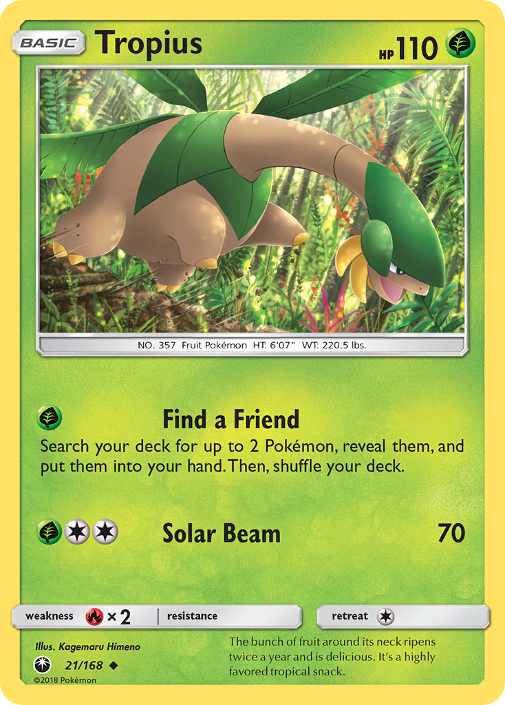 Tropius (21/168) [Sun & Moon: Celestial Storm] | Dragon's Lair Comics and Fantasy Houston TX