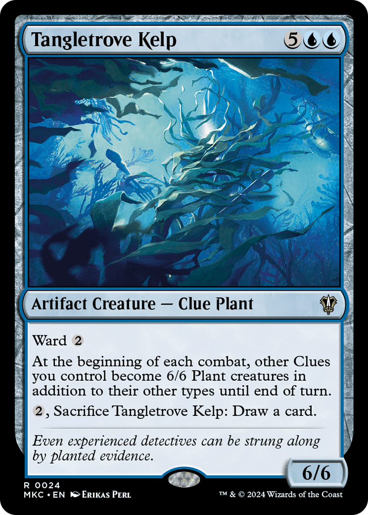 Tangletrove Kelp [Murders at Karlov Manor Commander] | Dragon's Lair Comics and Fantasy Houston TX